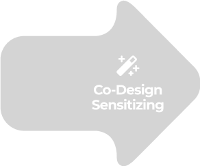 Arrow Co-Design Sensitizing grey