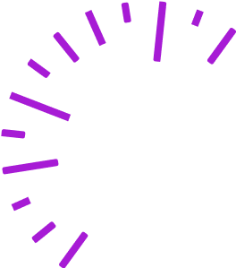 CD4A icon rays - purple